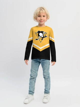 Детский лонгслив / Pittsburgh Penguins