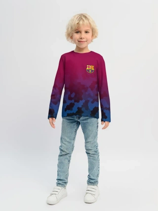 Детский лонгслив / FC BARCA SPORT