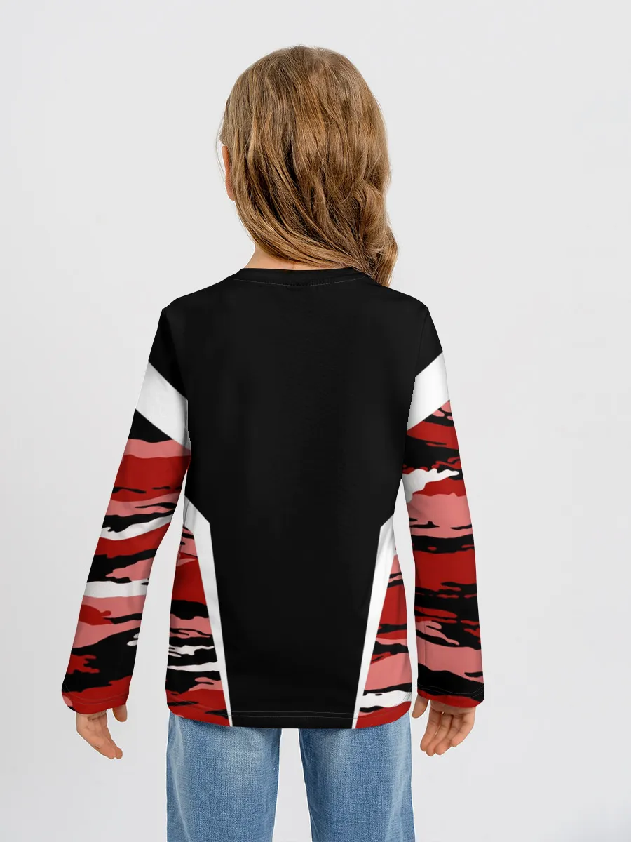 Детский лонгслив / Камуфляж СССР