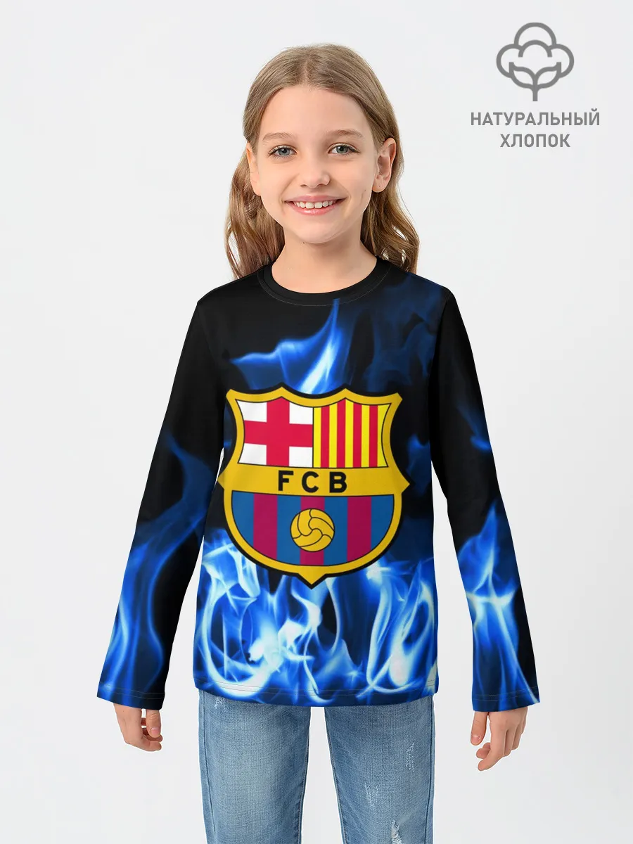 Детский лонгслив / BARCELONA