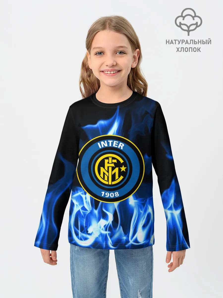Детский лонгслив / INTER