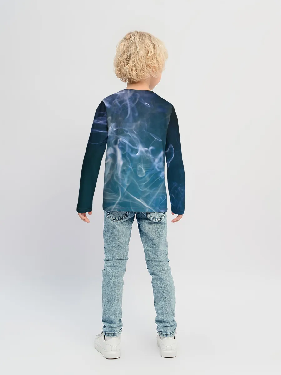 Детский лонгслив / Луна