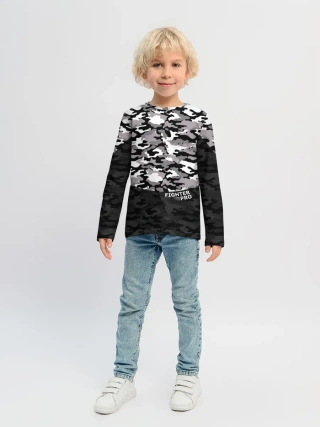 Детский лонгслив / Fighter PRO
