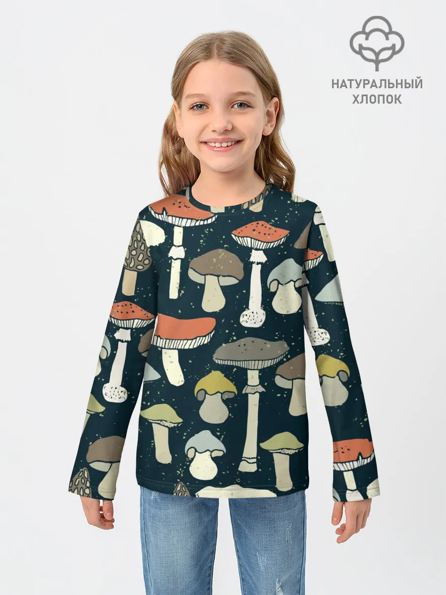 Детский лонгслив / Загадочный лес