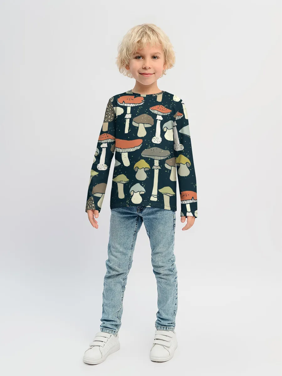 Детский лонгслив / Загадочный лес