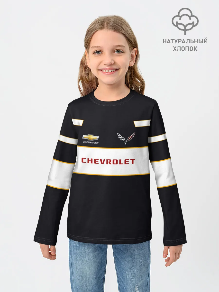 Детский лонгслив / Chevrolet