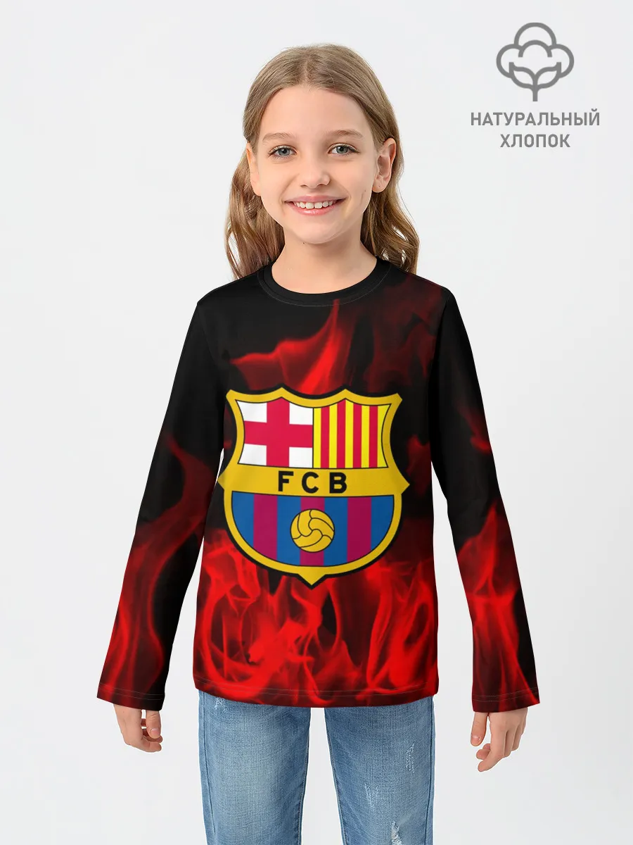 Детский лонгслив / BARCELONA SPORT