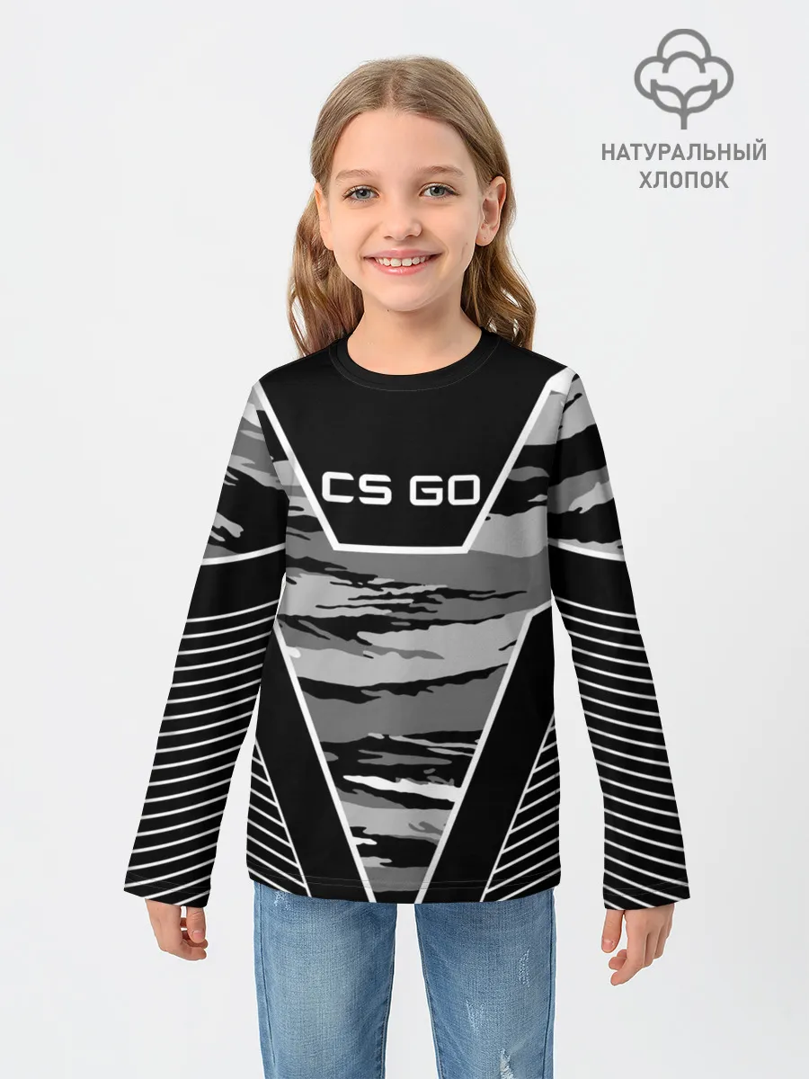 Детский лонгслив / CS:GO