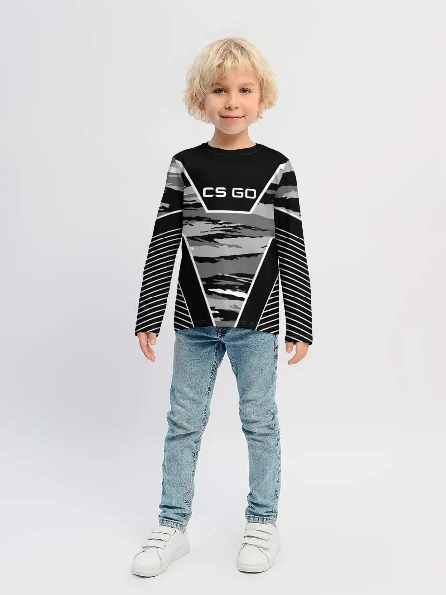 Детский лонгслив / CS:GO