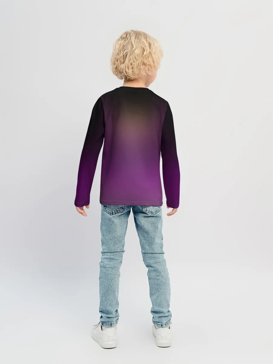 Детский лонгслив / Vaporwave