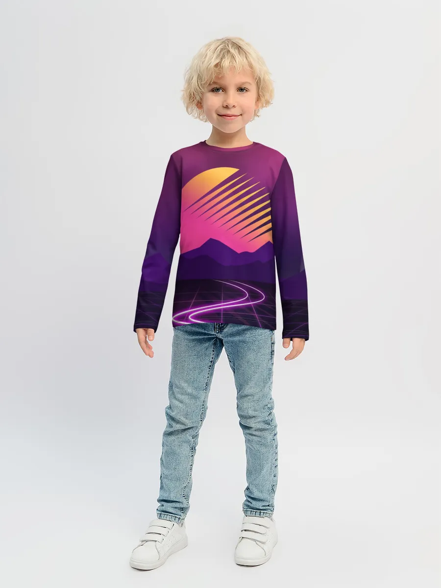 Детский лонгслив / Digital Art