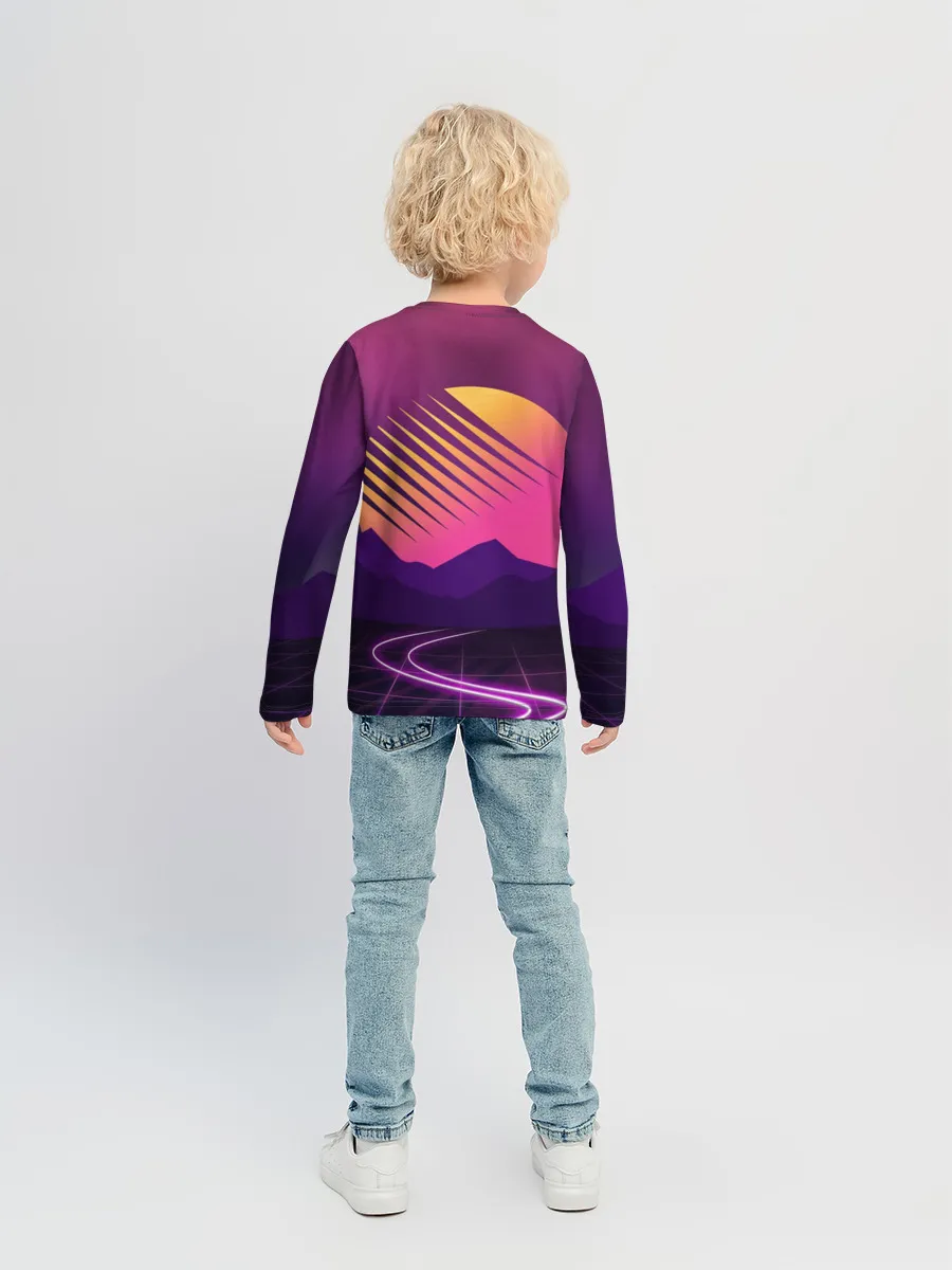 Детский лонгслив / Digital Art