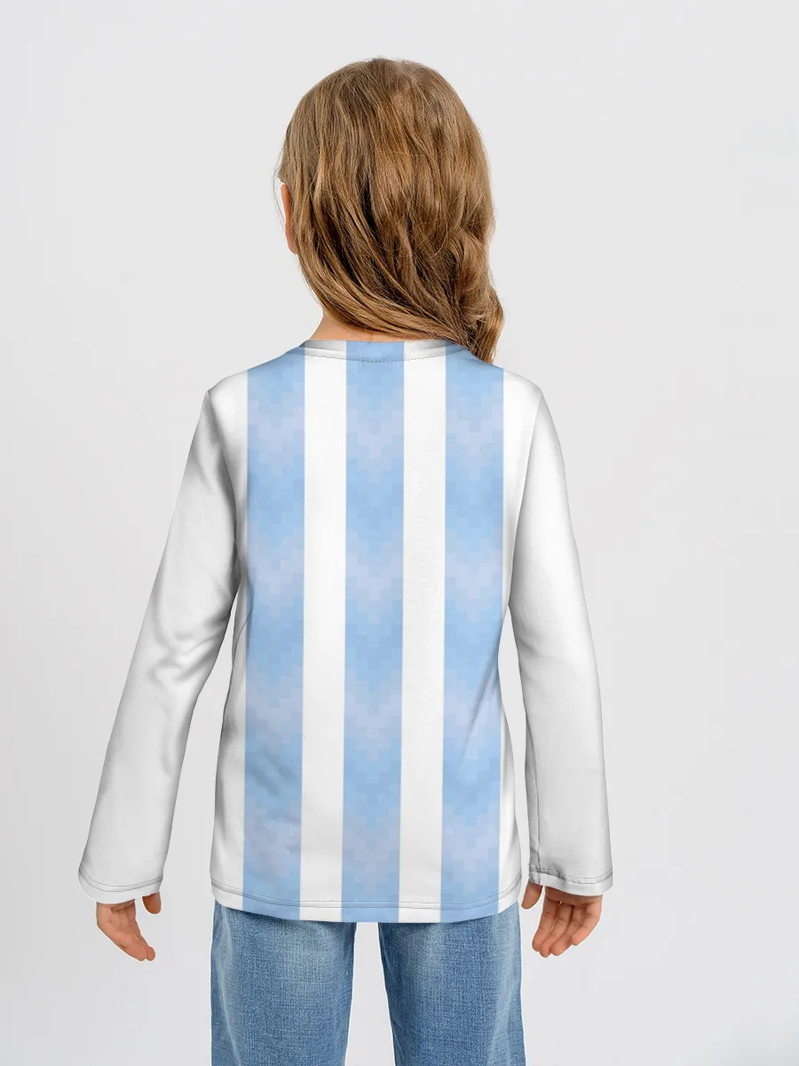 Детский лонгслив / Сборная Аргентины