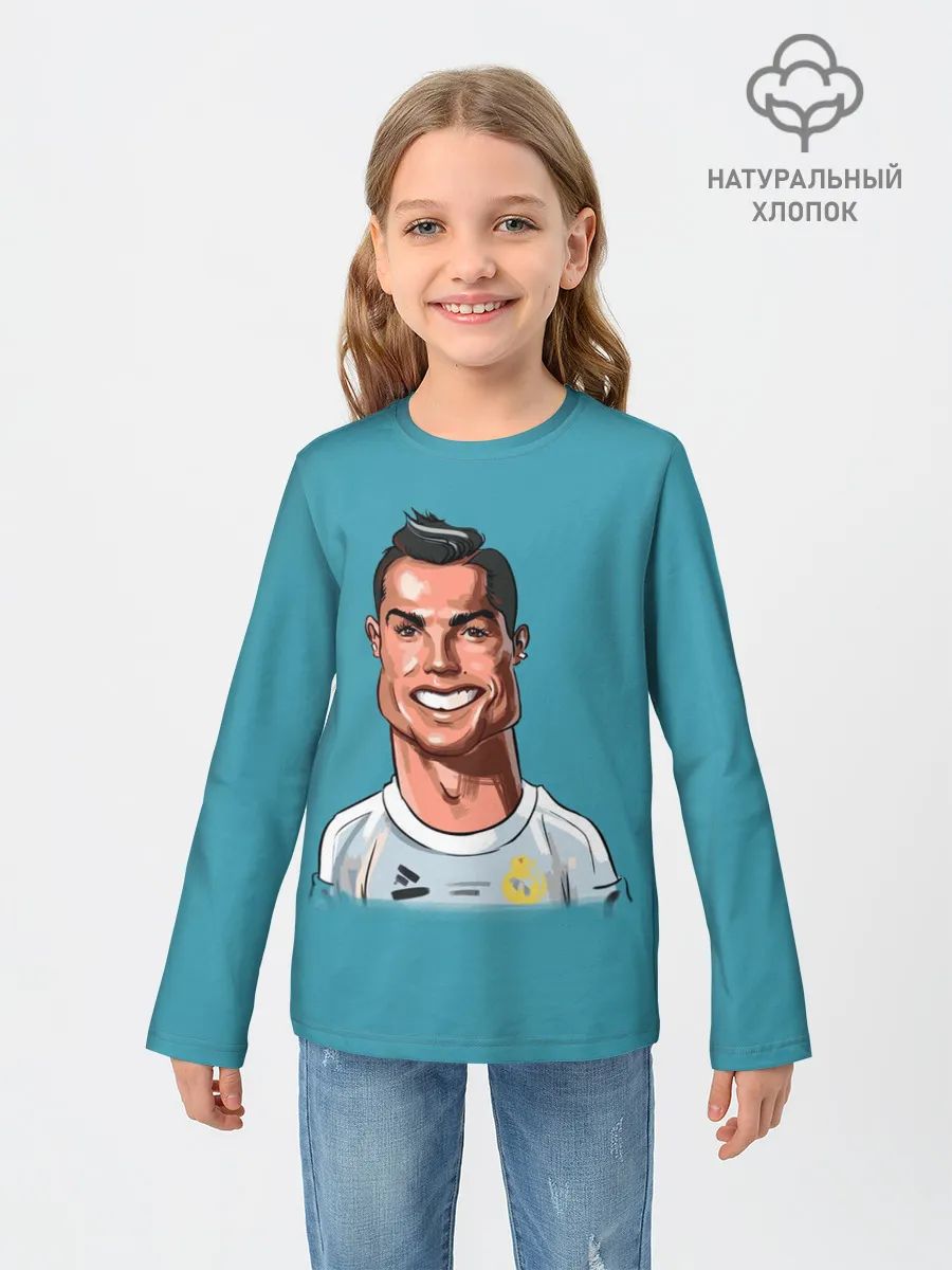 Детский лонгслив / КариРоналдо