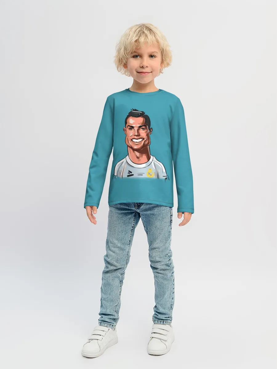 Детский лонгслив / КариРоналдо