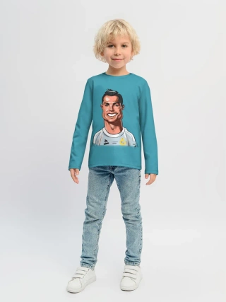Детский лонгслив / КариРоналдо