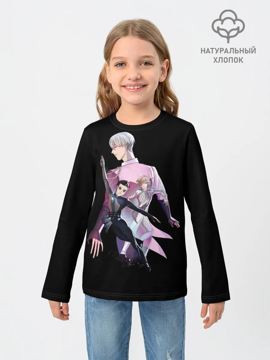 Детский лонгслив / Yuri on Ice_2