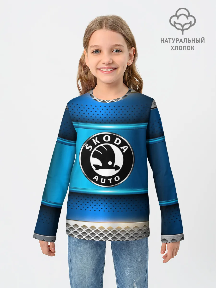 Детский лонгслив / SKODA sport collection
