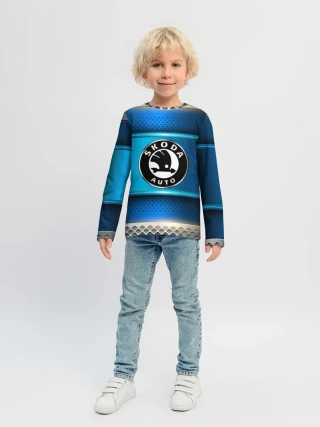 Детский лонгслив / SKODA sport collection