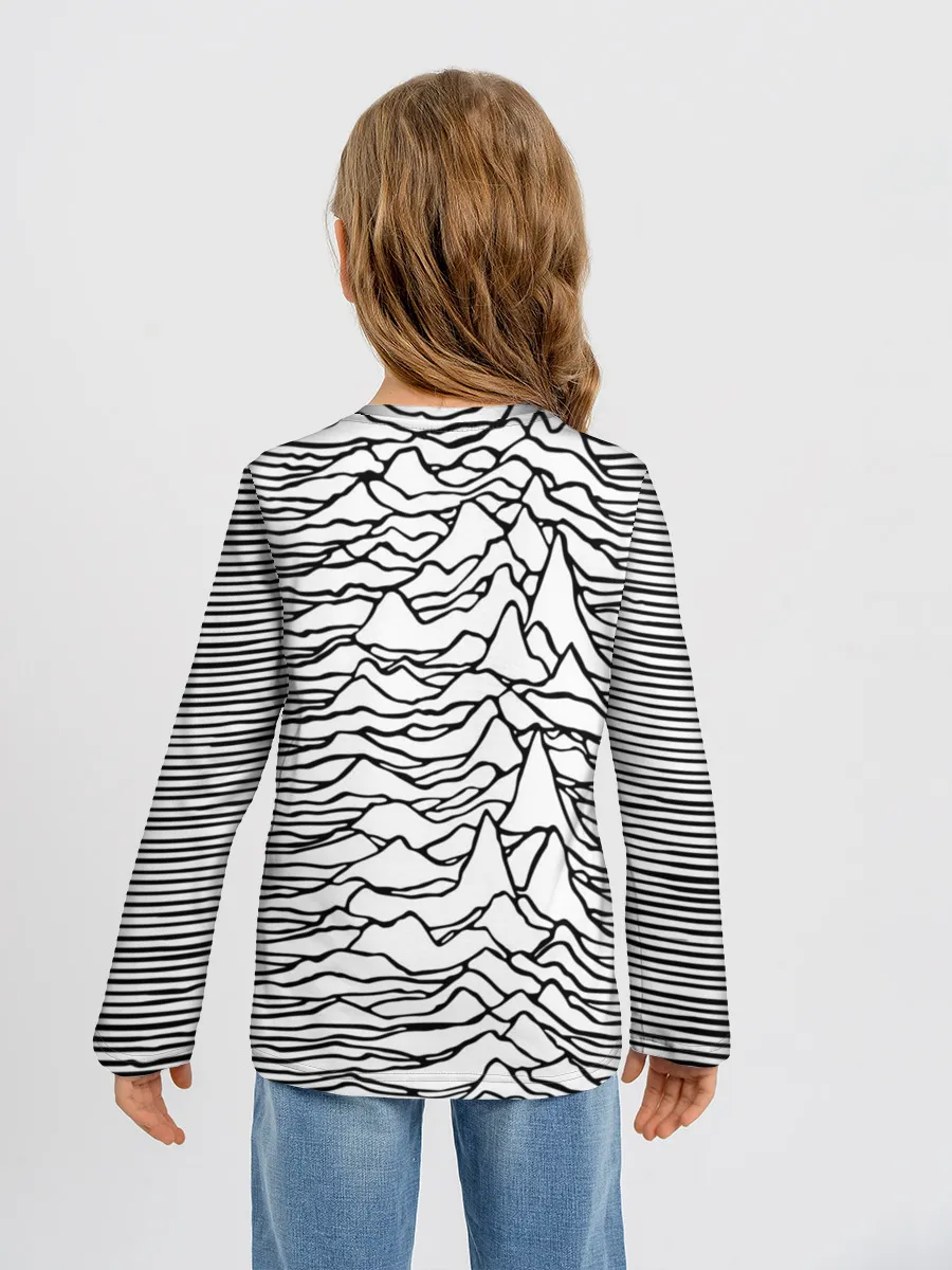 Детский лонгслив / White