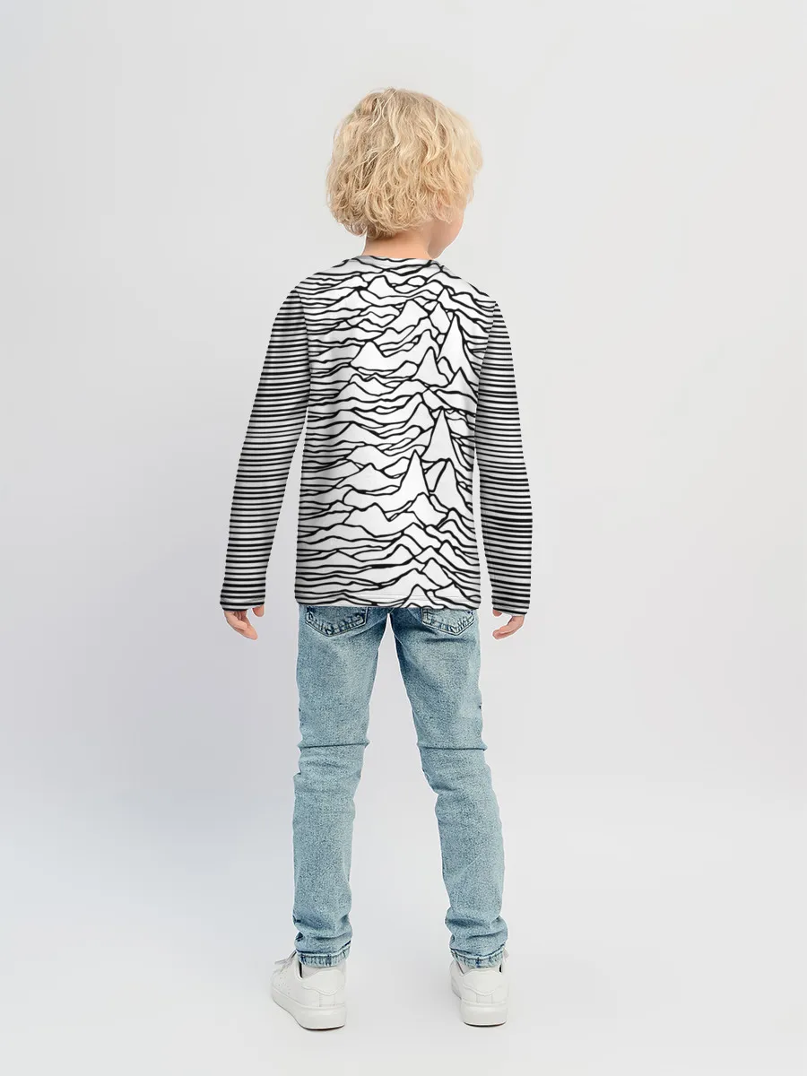 Детский лонгслив / White