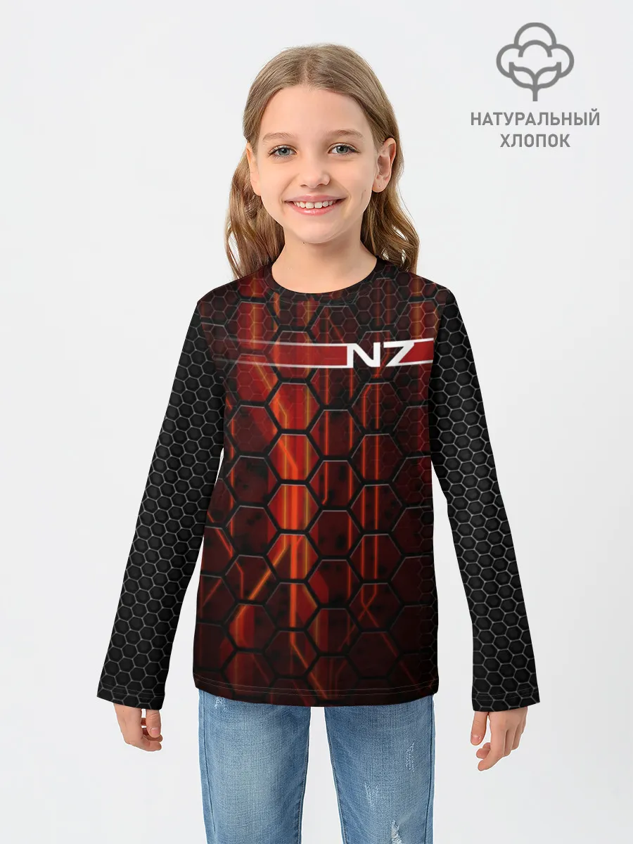 Детский лонгслив / N7.