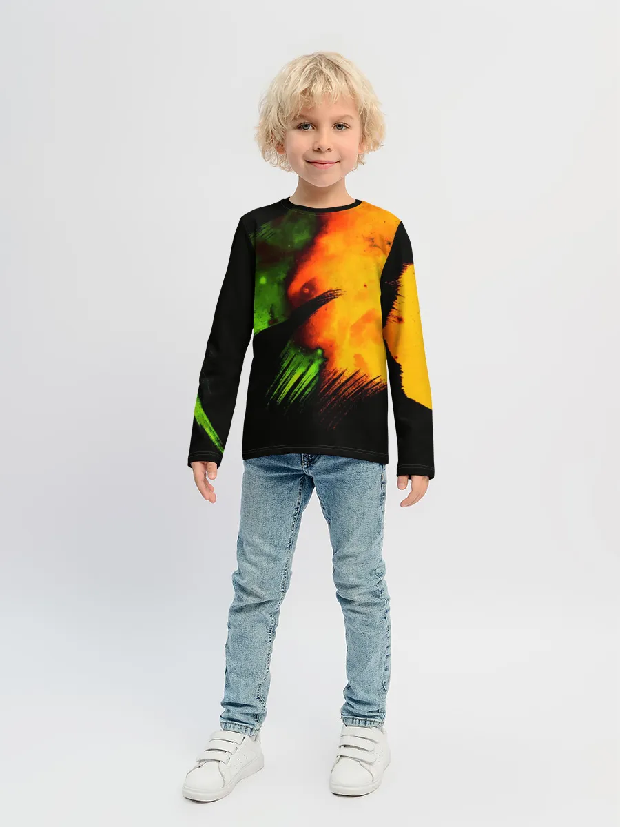 Детский лонгслив / Космос