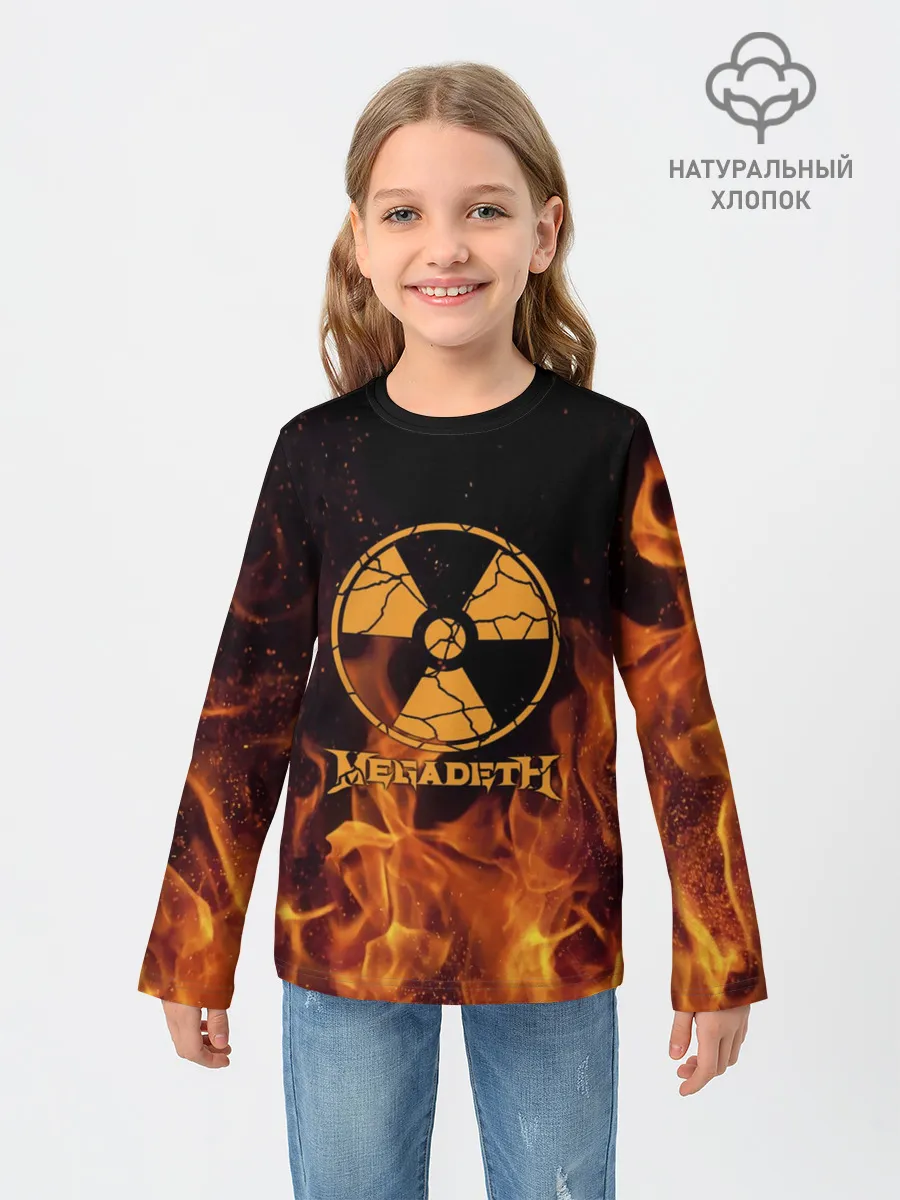 Детский лонгслив / Megadeth