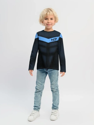 Детский лонгслив / Mass Effect N7