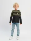 Детский лонгслив / Камуфляж МЧС РФ