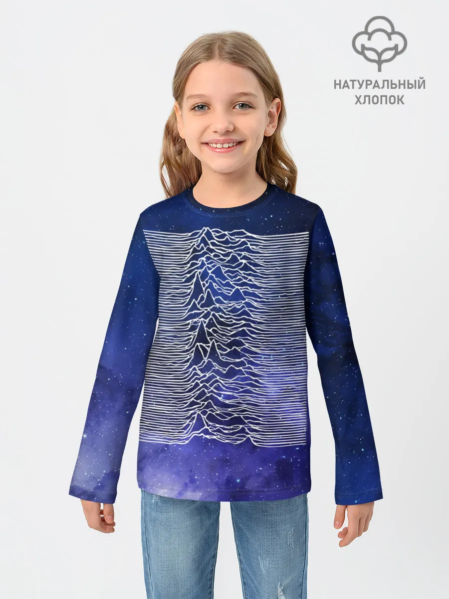 Детский лонгслив / Unknown Pleasures