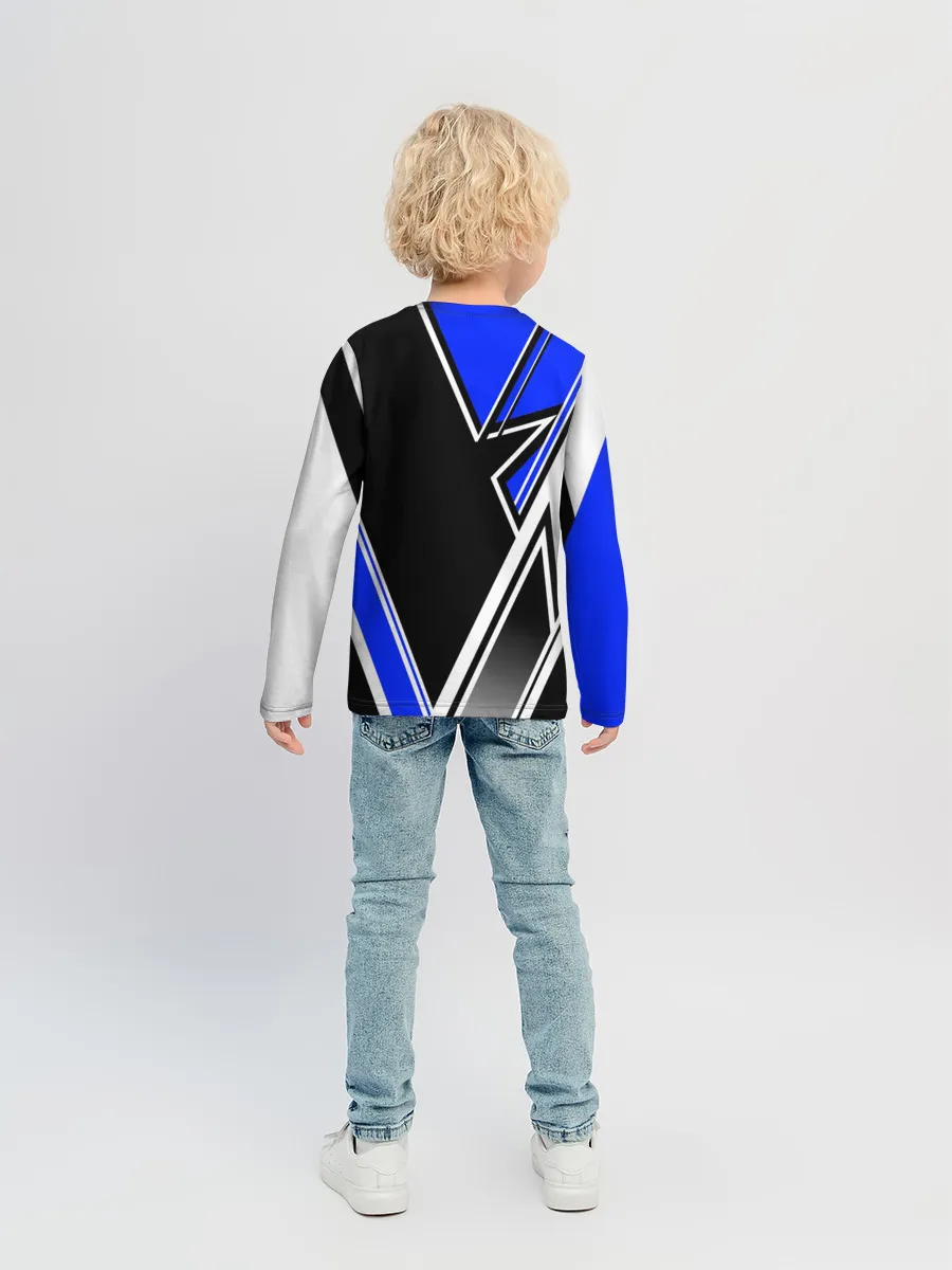 Детский лонгслив / Биатлон