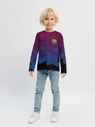 Детский лонгслив / FC BARCA SPORT