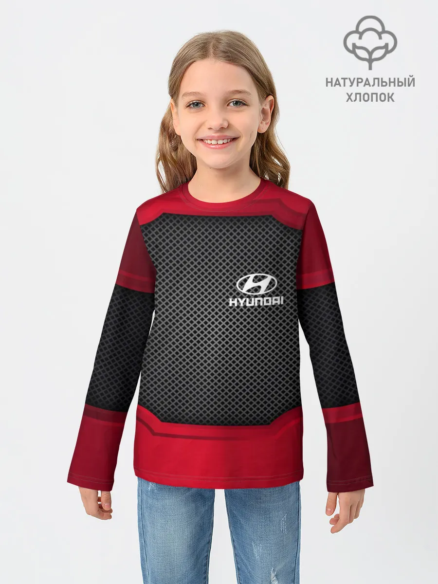 Детский лонгслив / HYUNDAI SPORT