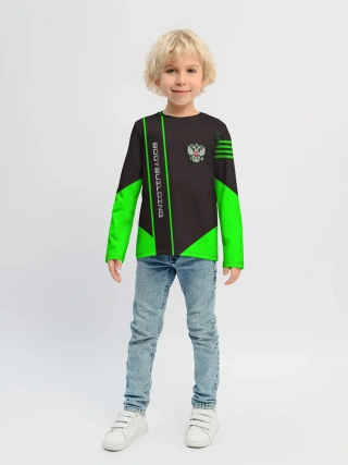 Детский лонгслив / BODYBUILDING