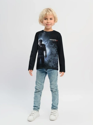 Детский лонгслив / Drake in jungle