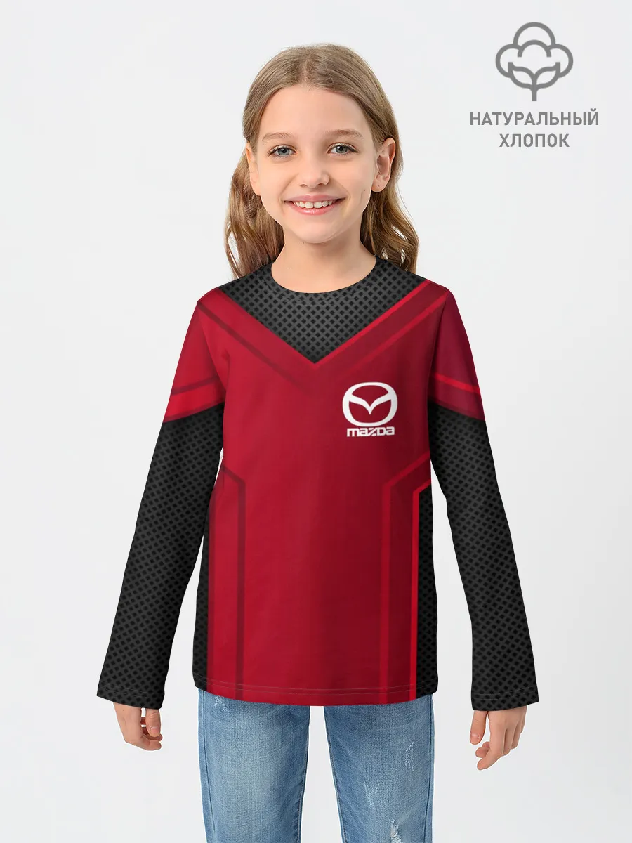 Детский лонгслив / mazda sport