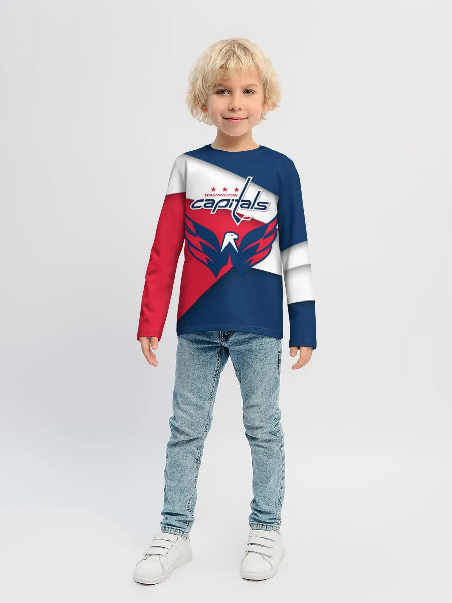 Детский лонгслив / Кэпиталз