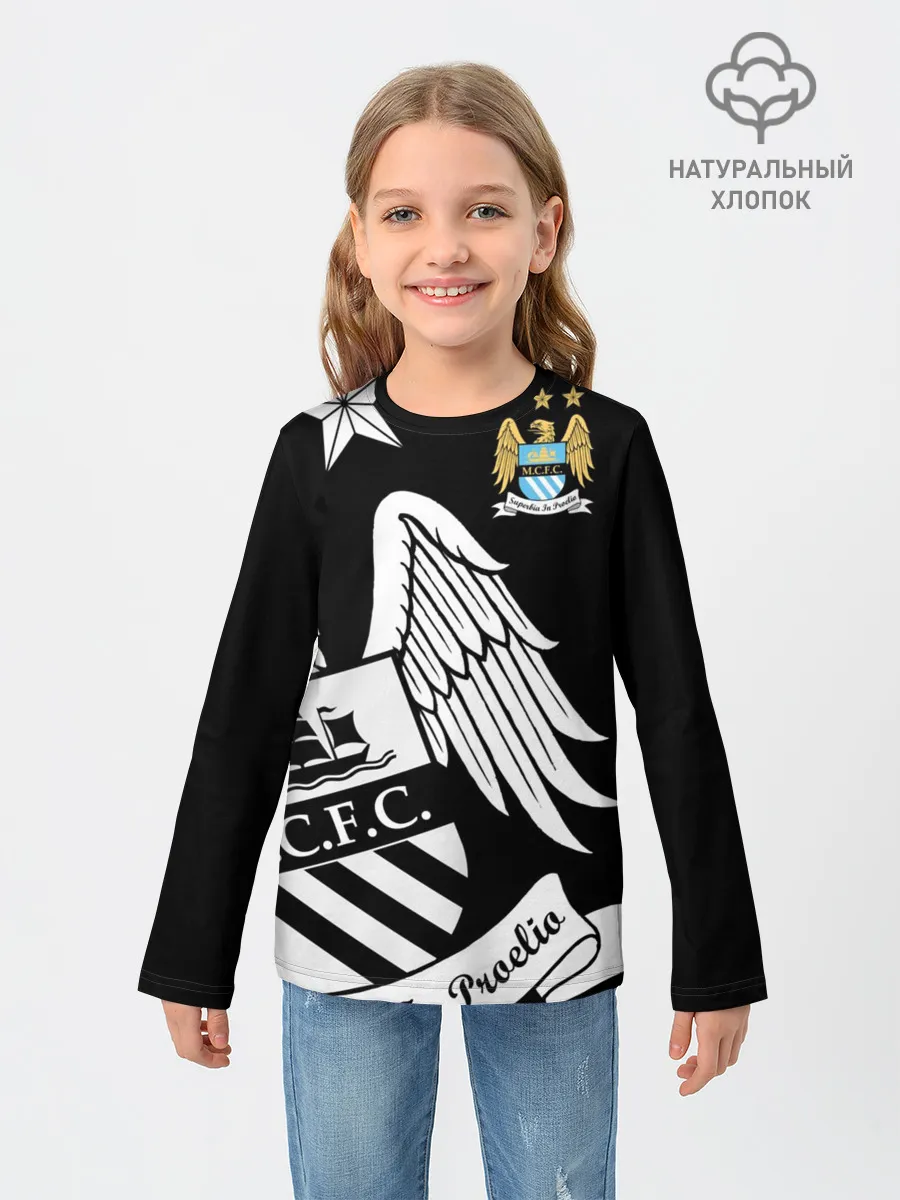Детский лонгслив / Manchester City Exclusive