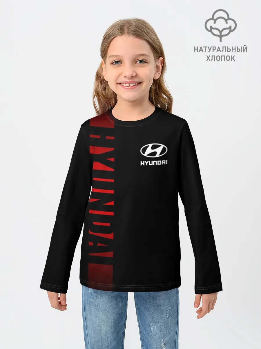 Детский лонгслив / HYUNDAI SPORT