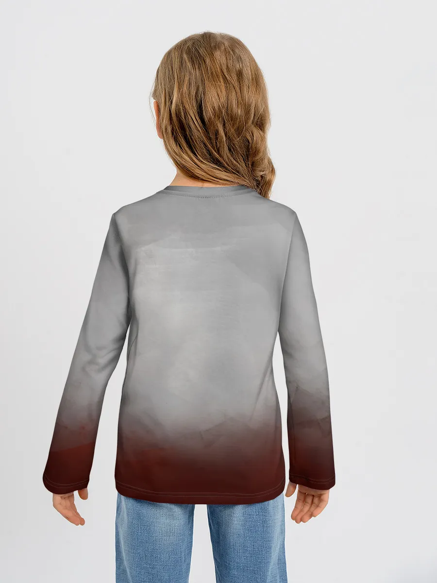 Детский лонгслив / Рыцарь на коне