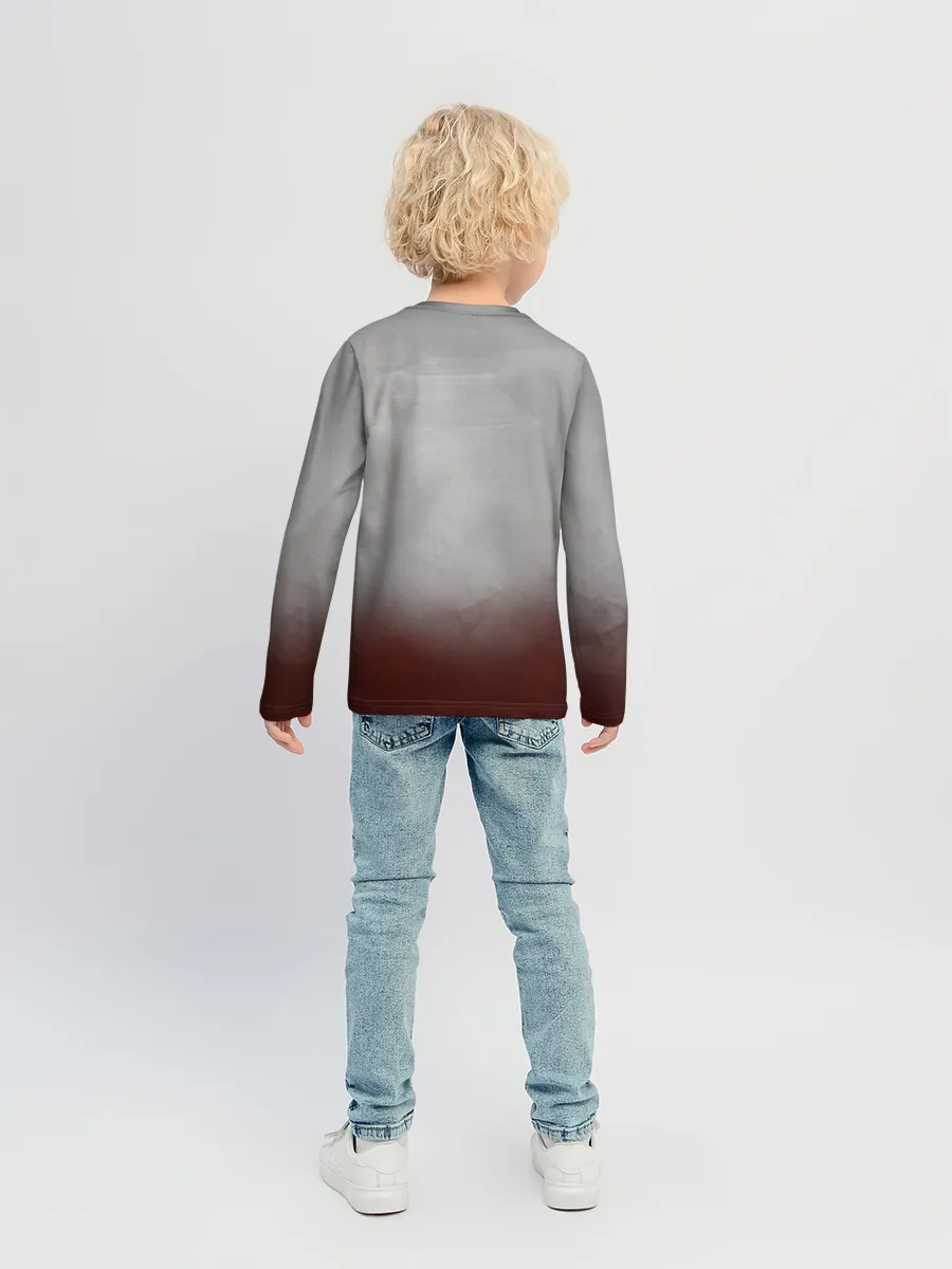 Детский лонгслив / Рыцарь на коне