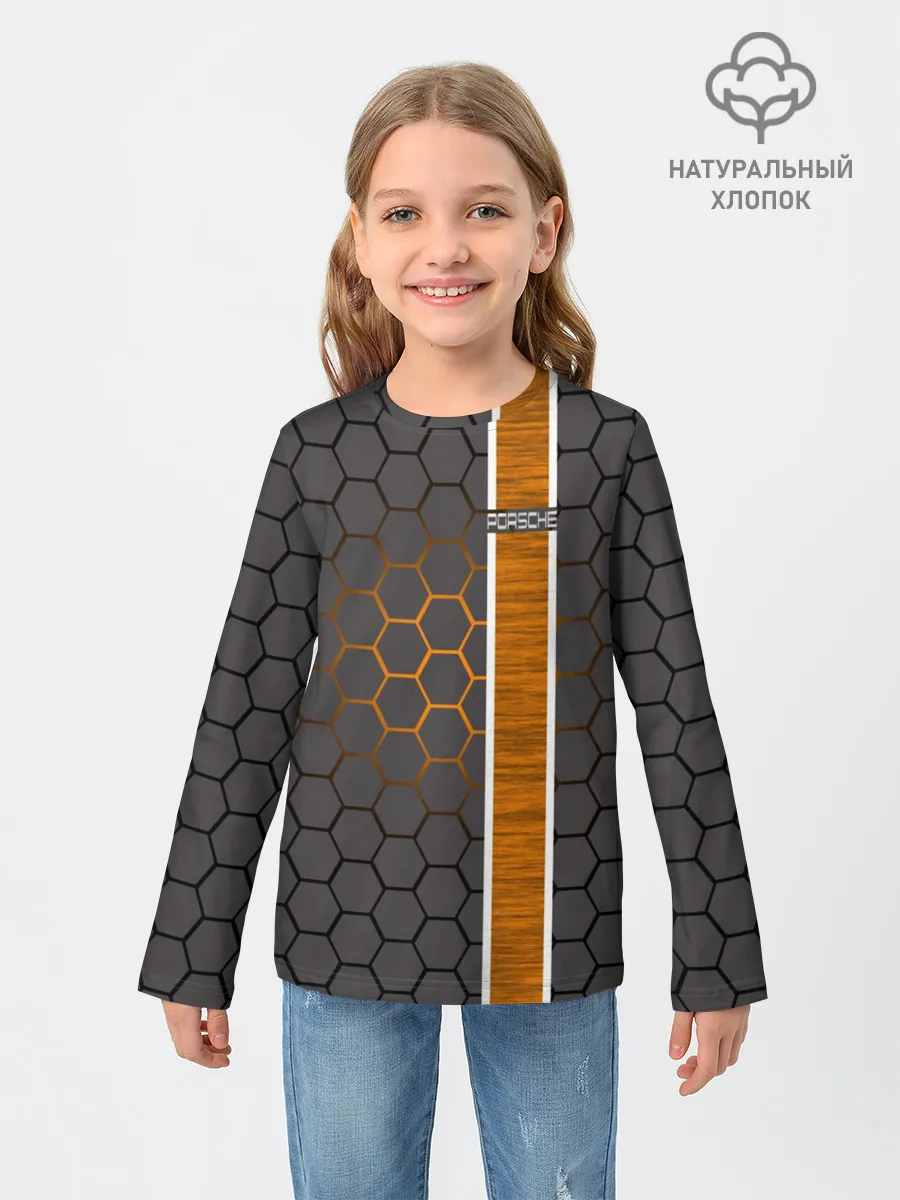 Детский лонгслив / Porsche