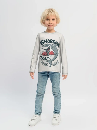 Детский лонгслив / Shark