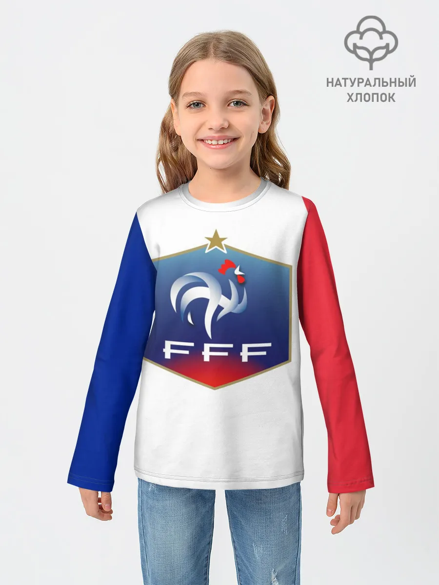 Детский лонгслив / Сборная Франции