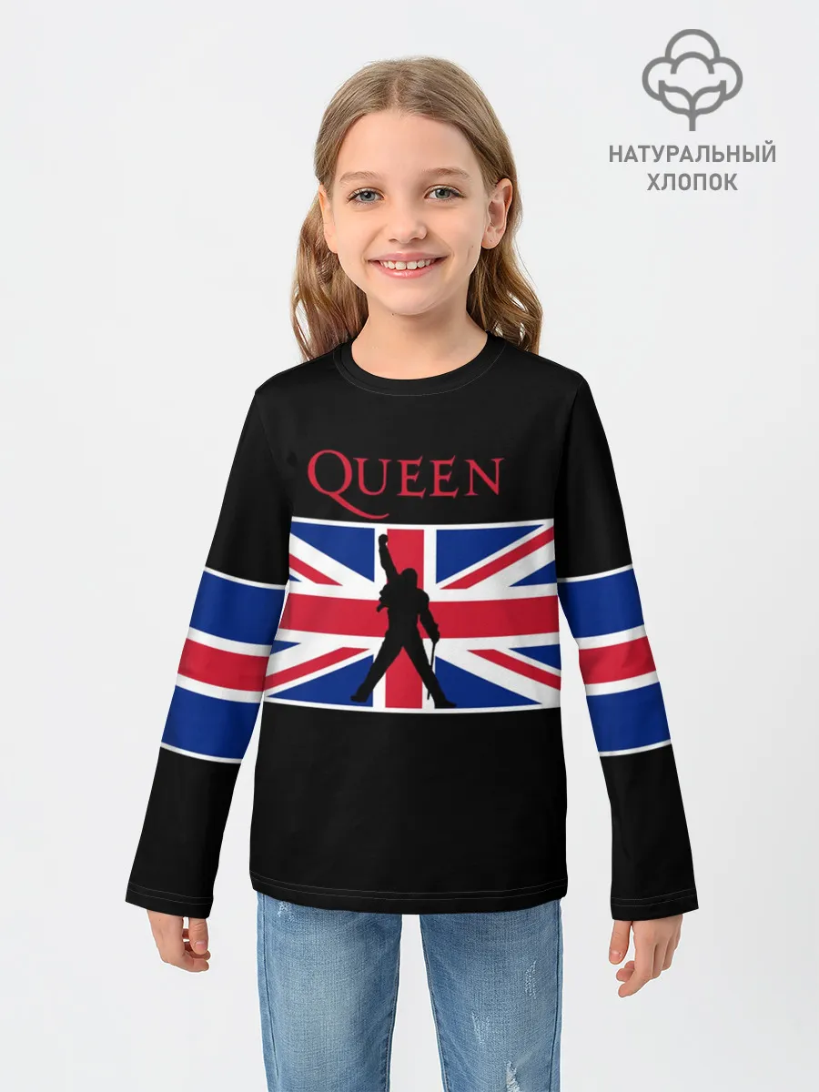 Детский лонгслив / Queen