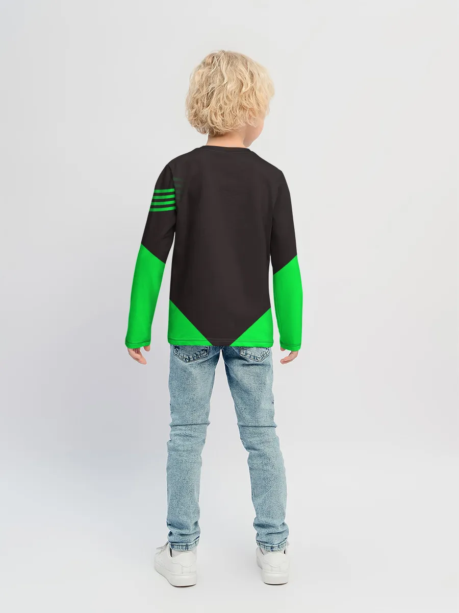 Детский лонгслив / Bicyclist