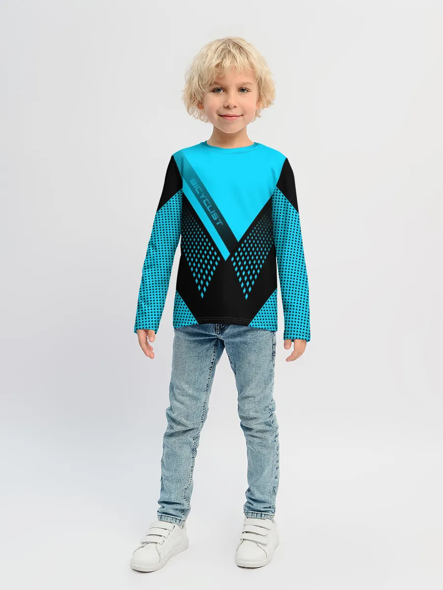 Детский лонгслив / Bicyclist