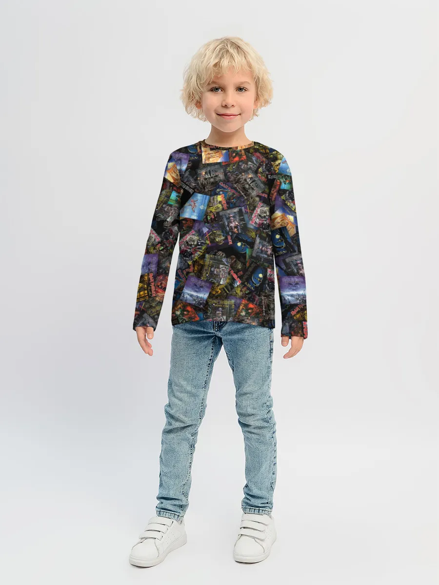 Детский лонгслив / Iron Maiden. Дискография