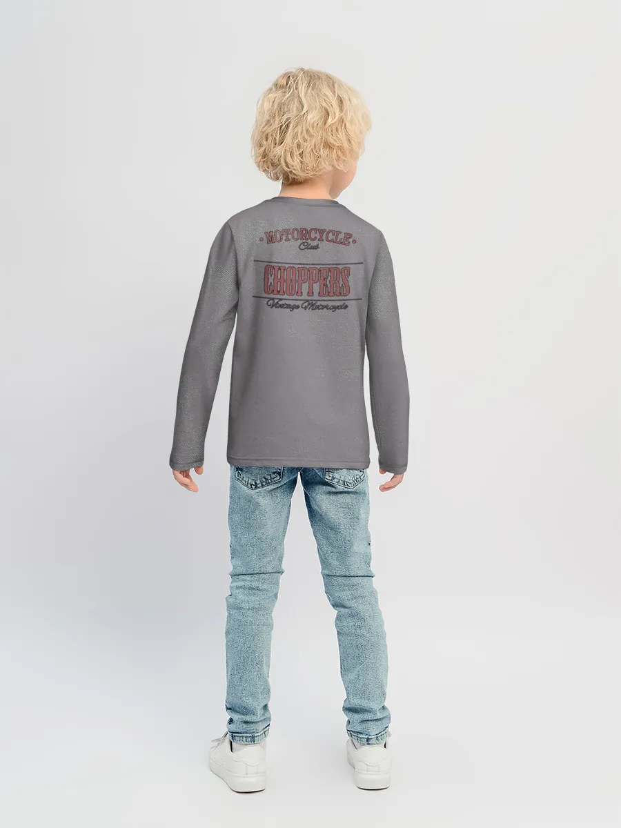 Детский лонгслив / Motors-4